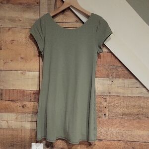 Aerie Olive Mini Dress